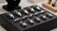 luxurious attractive jewelry display