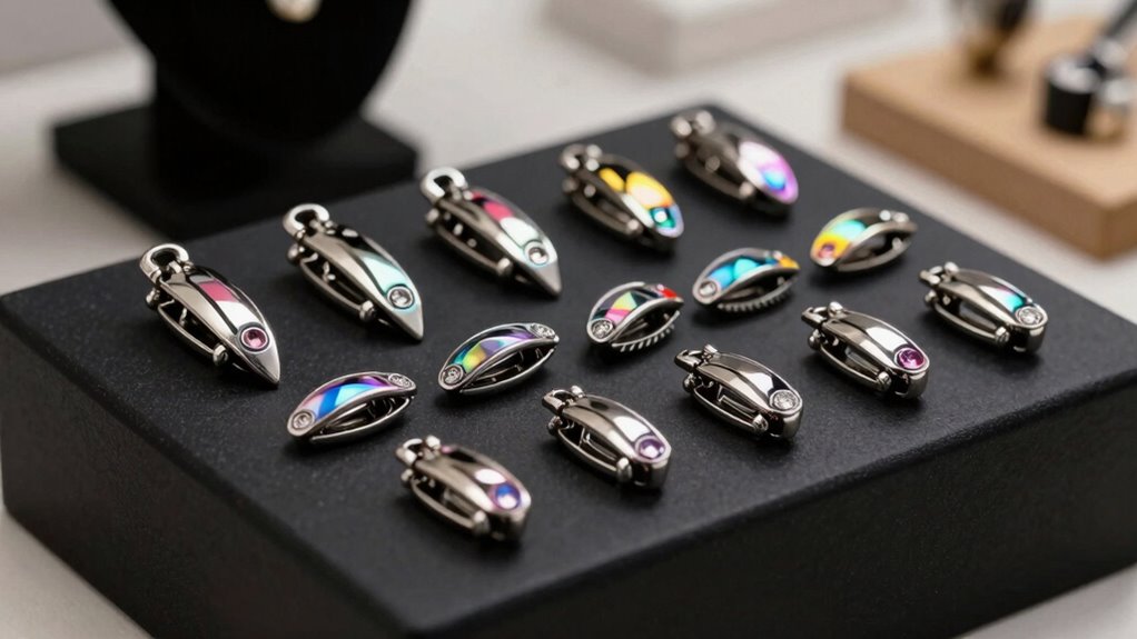 luxurious attractive jewelry display