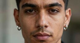 men embracing piercing fashion