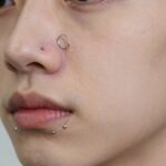 minimalist facial piercing trend