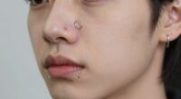 minimalist facial piercing trend