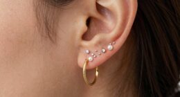 minimalist personalized ear jewelry