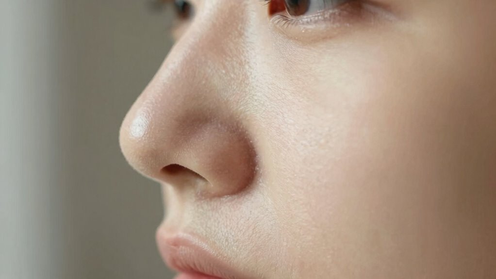 nostril placement for profile