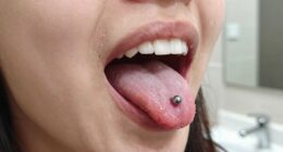 oral piercings require care