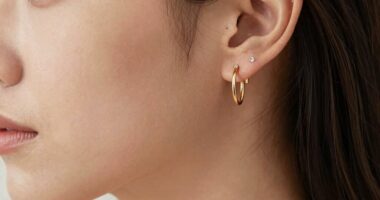 piercings enhance understated elegance