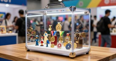 popular portable display cases