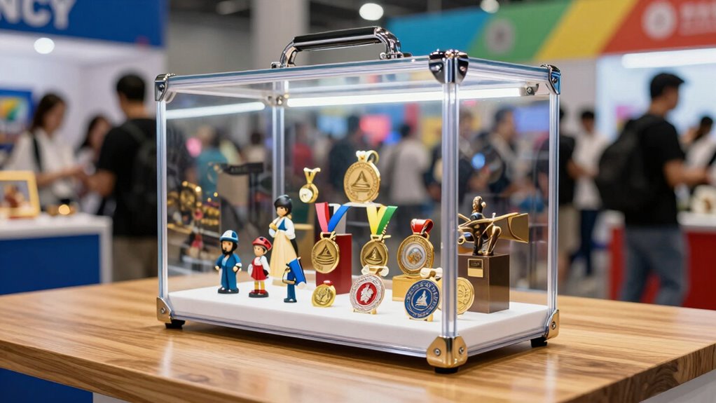popular portable display cases