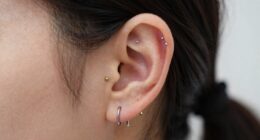 popular subtle piercing placement