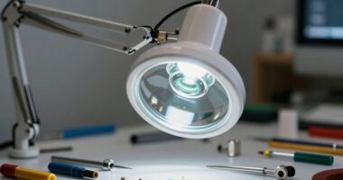 popular work lighting setup