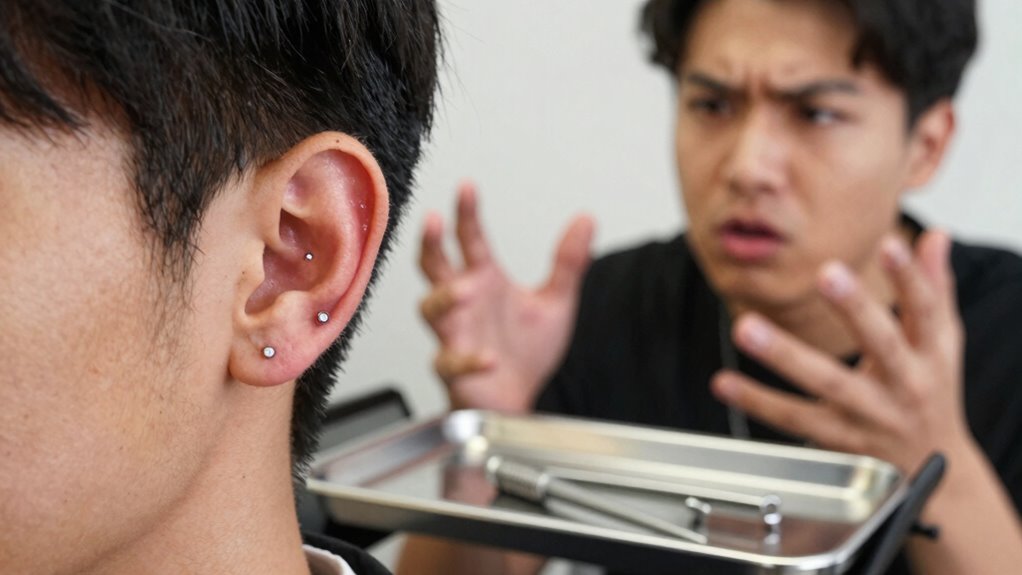 prioritize professional piercing advice