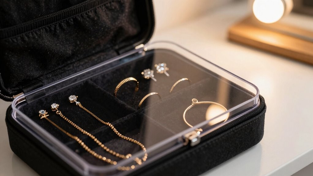 proper jewelry care and storage