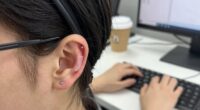 protect healing piercing during work