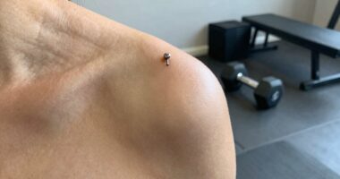 protect piercings during exercise