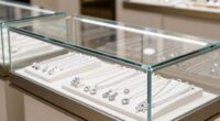 protective durable jewelry showcase