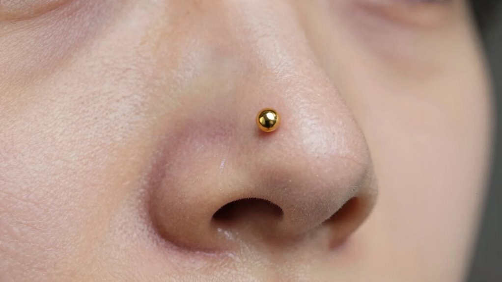 secure comfortable nostril jewelry