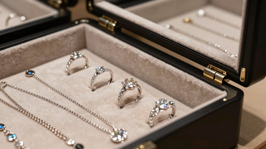 secure durable jewelry display