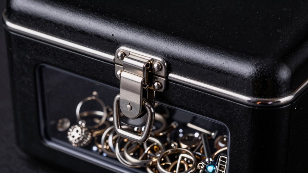 secure organized jewelry storage