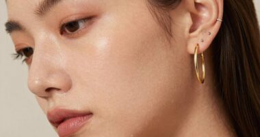 subtle makeup for piercings
