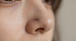 subtle sophisticated nose jewelry
