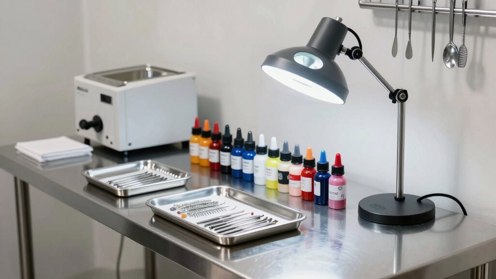 understanding piercing studio layout