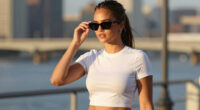 Jessica Alba Wears Quintessential Going-Out Top For Sporty Outing With Danny Ramirez and Her Lookalike Daughters