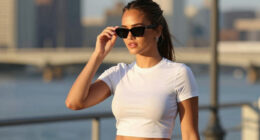 Jessica Alba Wears Quintessential Going-Out Top For Sporty Outing With Danny Ramirez and Her Lookalike Daughters