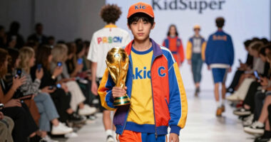 KidSuper's SS27 Show Brought the World Cup to Paris Fashion Week