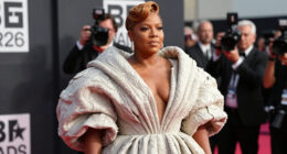 Queen Latifah’s Kilian Kerner Look Brings Textural Volume to the BET Awards 2026 Red Carpet