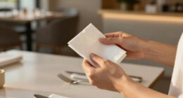 ‘The beauty of the useless’: Spain’s super-thin restaurant napkins are throwaway art treasures