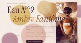 L'ESSENCE — Eau N°9 · Ambre Fantôme — Liquid Metaballs (FABLE/175, room 22)
