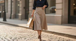 Not A Knee-Length—I've Spotted So Many Londoners Wear This Timeless Skirt Trend Instead