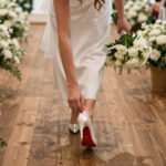 Taylor Swift Walks Down The Aisle In Custom Christian Louboutin Shoes To Marry Travis Kelce Taylor Swift Walks Down The Aisle In Custom Christian Louboutin Shoes To Marry Travis Kelce
