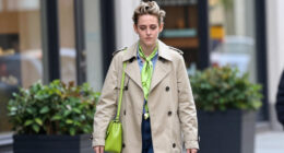 Kristen Stewart Adds A Pop Of Lime Green To Her Style Streak With Her Latest Go-To Shoe
