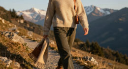 LOEWE Took Its Fall Campaign To The Alps