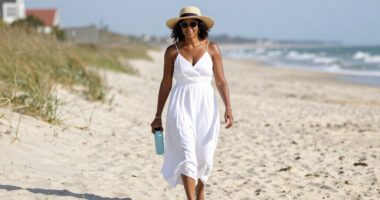 Michelle Obama Martha's Vineyard Outfit