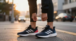 Miss Claire Sullivan Brings High Fashion To The Adidas ADIZERO EVO SL Zip