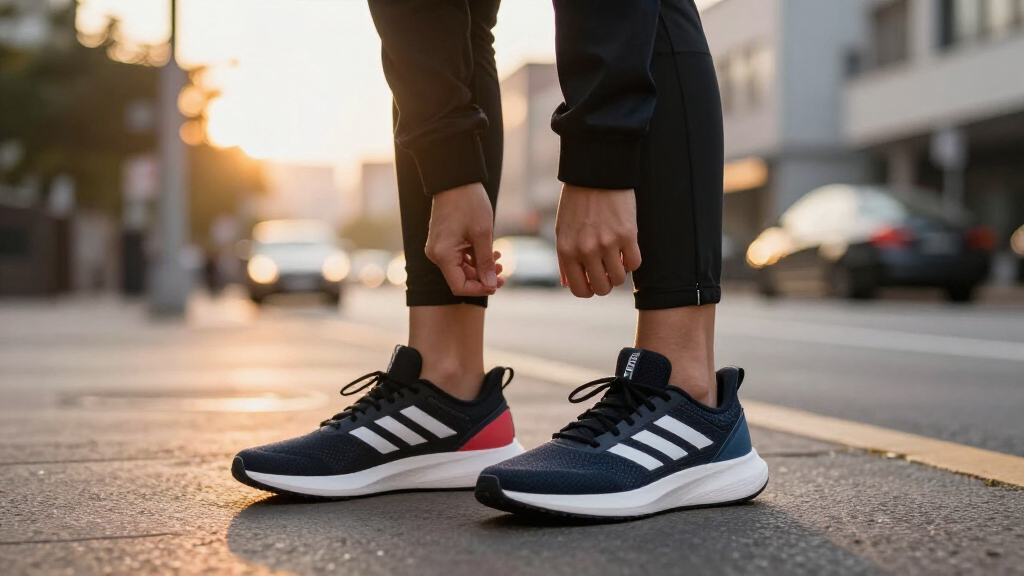Miss Claire Sullivan Brings High Fashion To The Adidas ADIZERO EVO SL Zip
