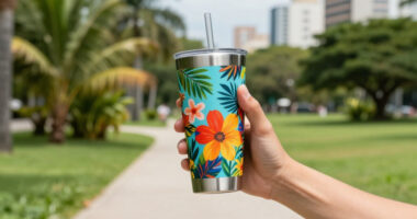 Stanley And FARM Rio Just Gave Your Tumbler A Tropical Makeover