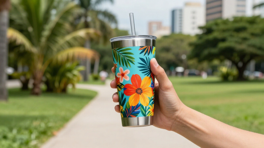 Stanley And FARM Rio Just Gave Your Tumbler A Tropical Makeover