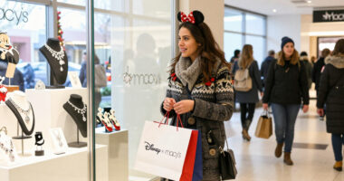 The Disney X Macy’s Holiday Capsule Expands With Whimsical Takes On Diamond Necklaces, Sweatshirts, Crossbodies, And More