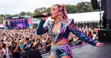 Zara Larsson Is A Maximalist Dream In Sparkling Set At All Points East 2026 In London