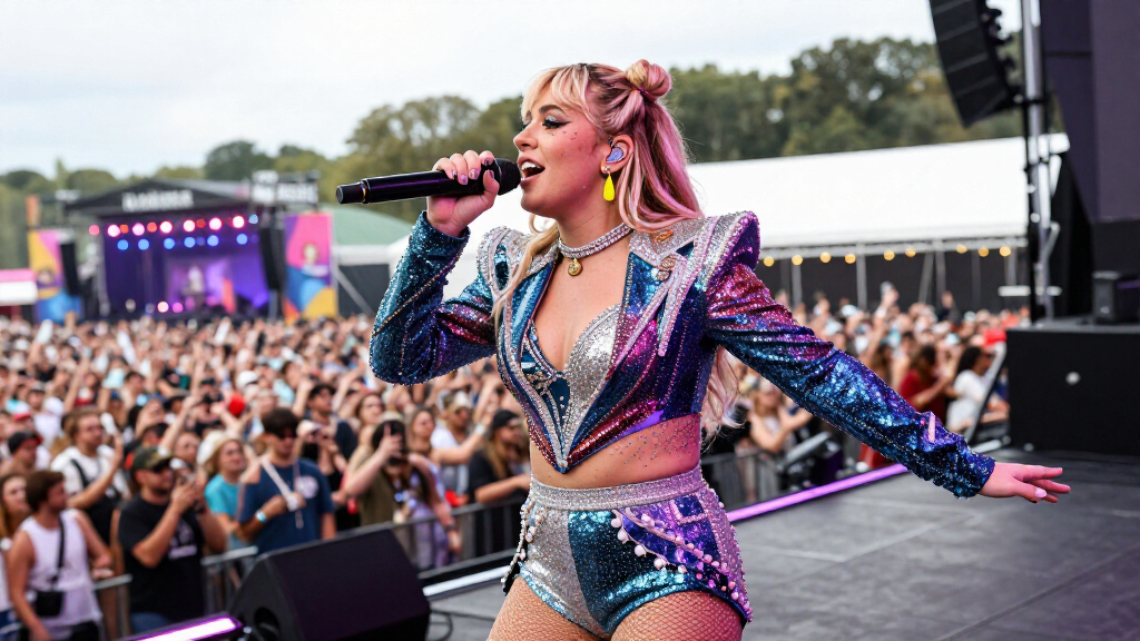 Zara Larsson Is A Maximalist Dream In Sparkling Set At All Points East 2026 In London