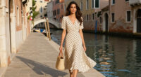 Amal Clooney Captures Venetian Summer Elegance In A Slouchy Polka-Dot Dress