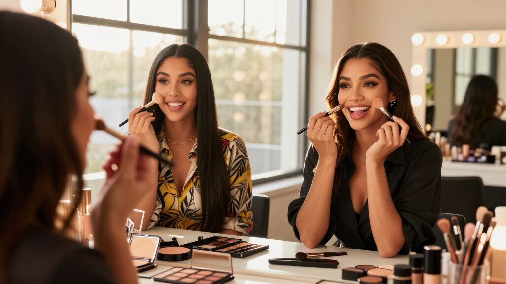 Cardi B And Huda Kattan Swap Bodies In Huda Beauty’s Latest Campaign