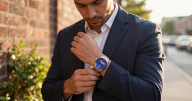 David Beckham’s Tudor Black Bay Chrono ‘Flamingo Blue’ Is His Most Striking Watch Yet