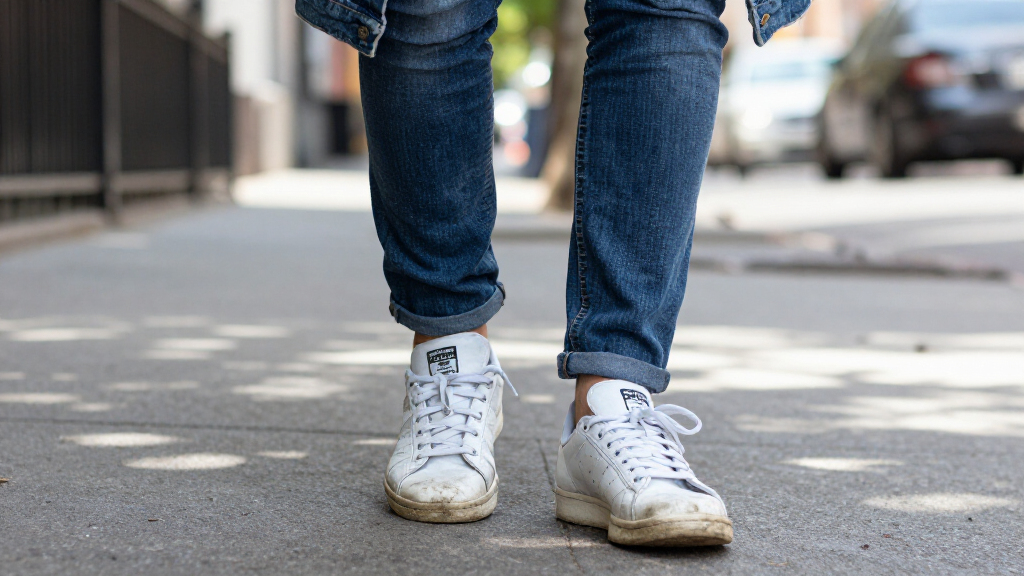 Even With Cracked Leather, Adidas’ Stan Smith Remains Timeless