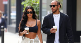 Kim Kardashian And Lewis Hamilton Have Found Their Loved-up Couple Style Rhythm