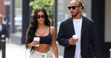 Kim Kardashian And Lewis Hamilton Have Found Their Loved-up Couple Style Rhythm