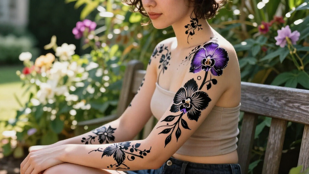 TTSWTRS Explores The Body As A Living Canvas With "Black Orchid"