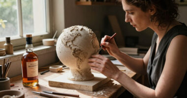 World’s Oldest Whisky Comes In A Daniel Arsham Sculpture